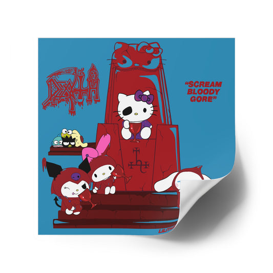Death x HK sticker