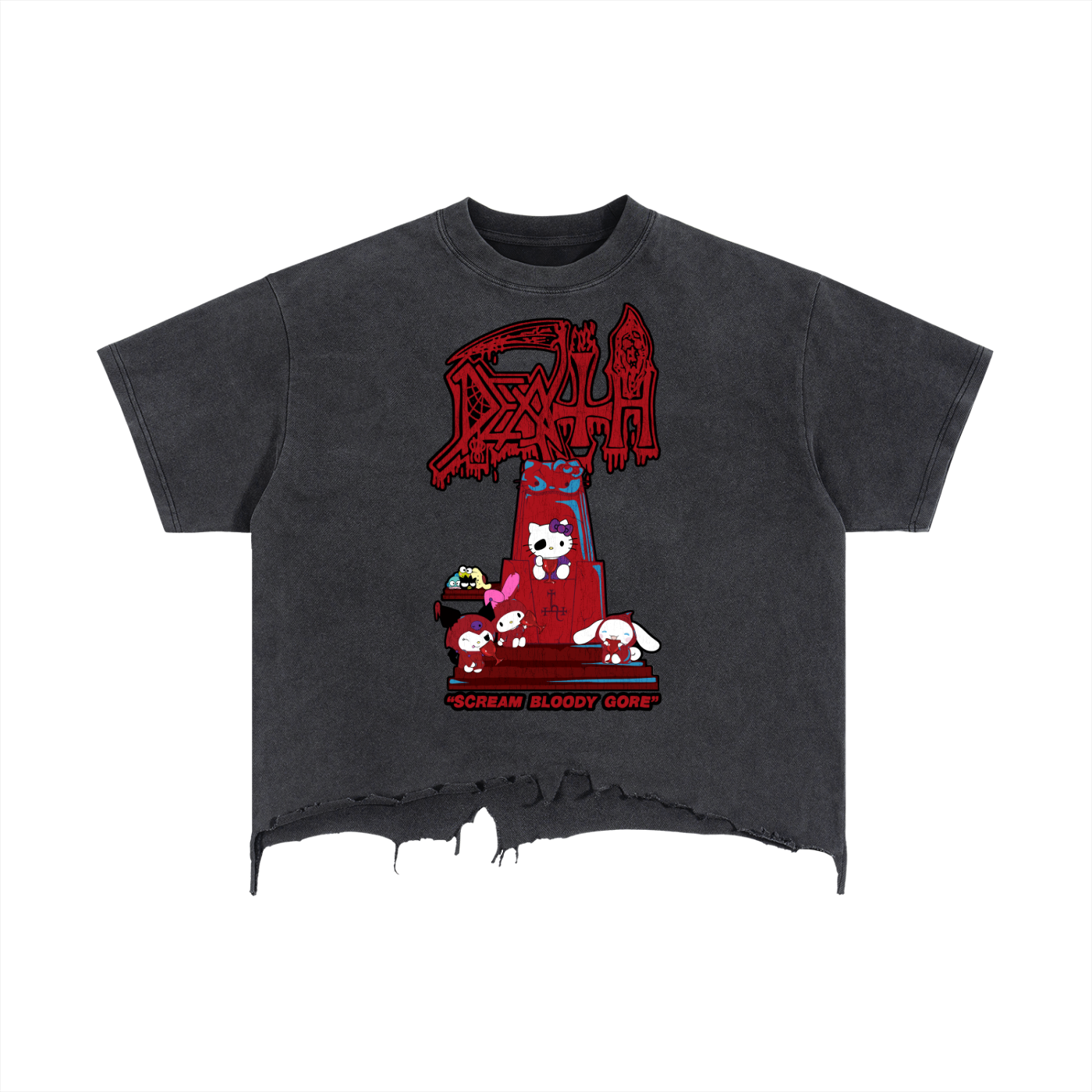Metal,Band,Merch,Sanrio,Hellokitty,deathband